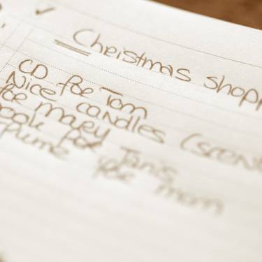 Shopping list