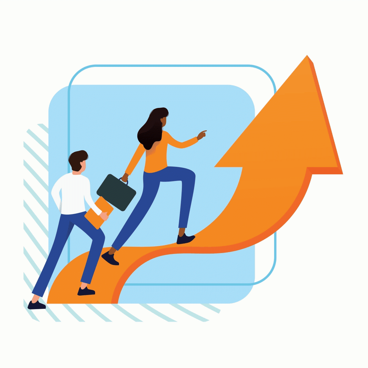 Adobe Express Metro Career Illustration